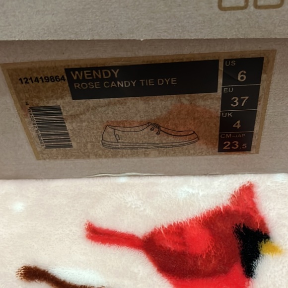 Hey Dude Wendy Rose Candy Tie Dye NWT ATTACHED - Picture 4 of 10